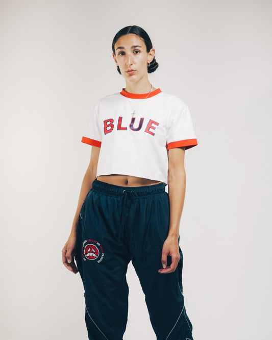 Blue Crop Top T-shirt
