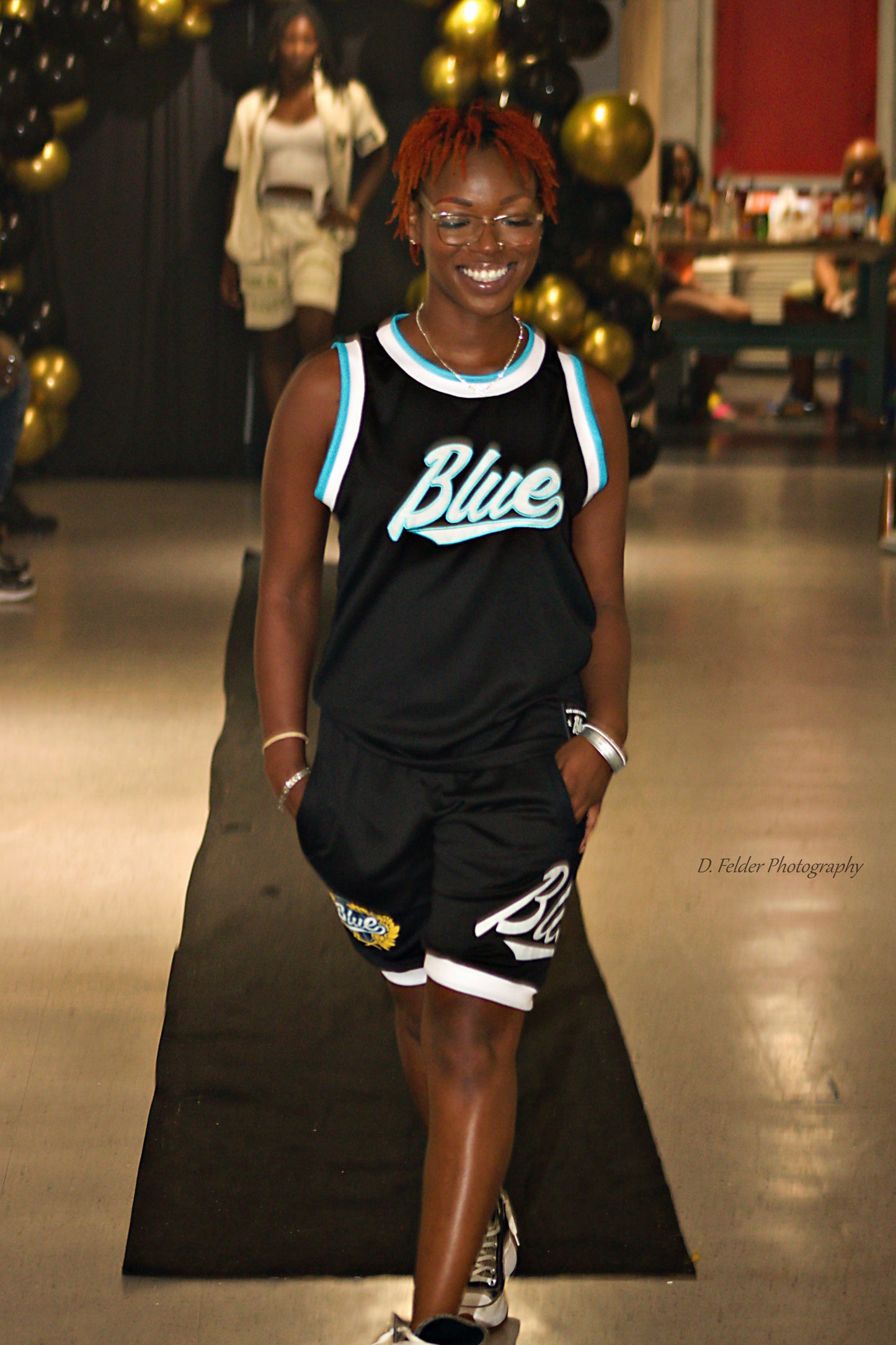 Blue University Jersey set