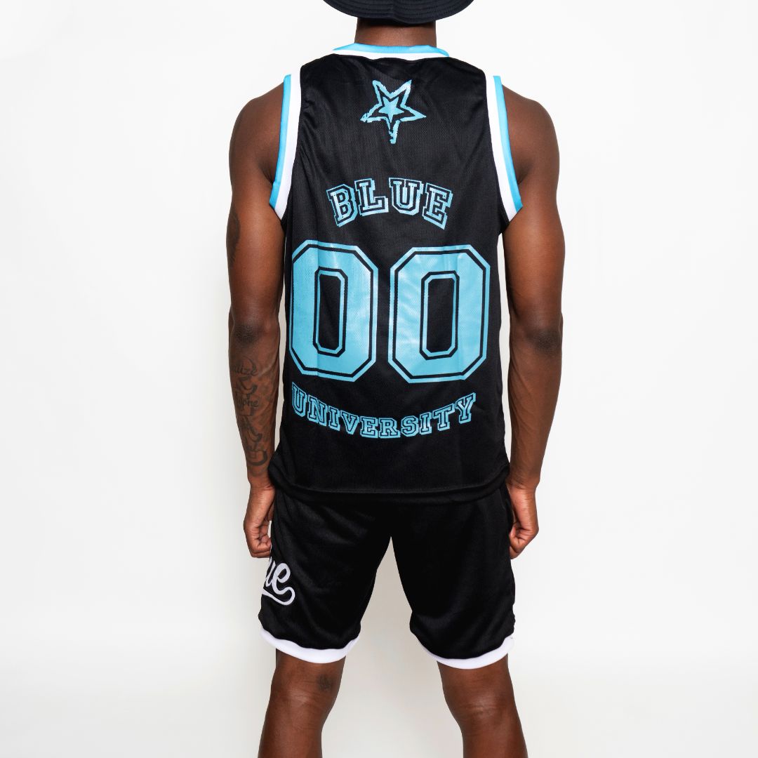 Blue University Jersey set