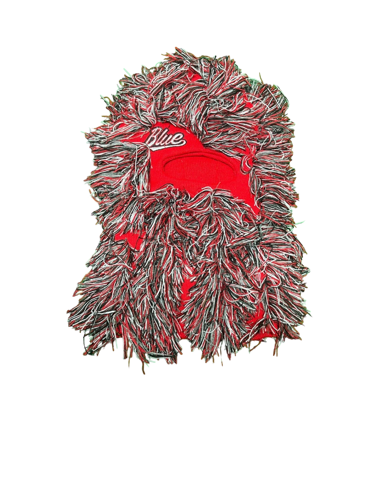 Distress Ski mask red