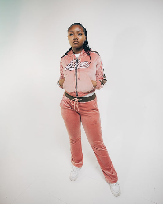 Blue International Velour set