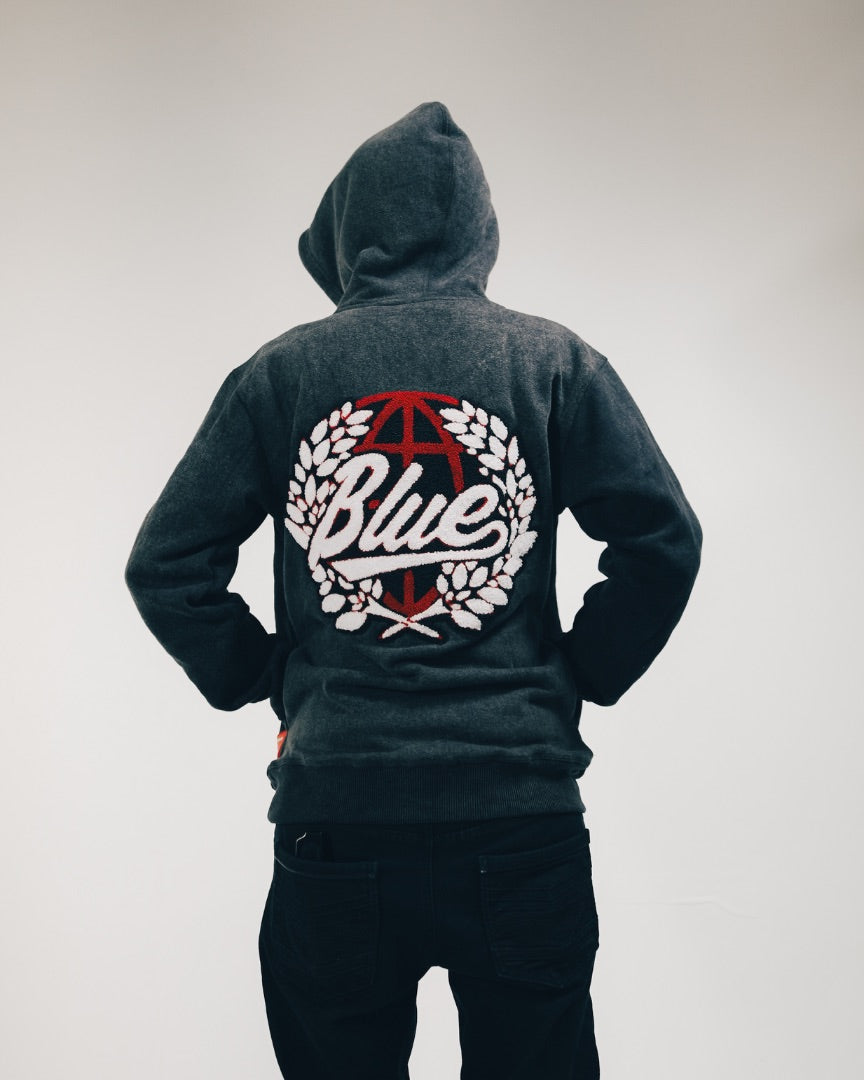 Blue World Vintage Hoodie