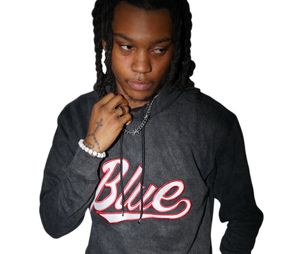 Blue World Vintage Hoodie