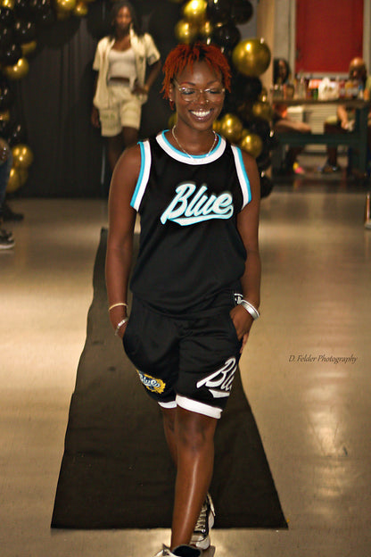 Blue University Jersey set