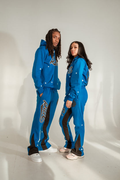 OB Flare Sweatsuit Royal Blue