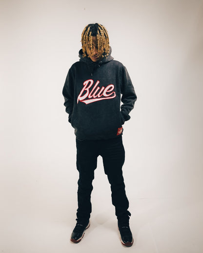 Blue World Vintage Hoodie