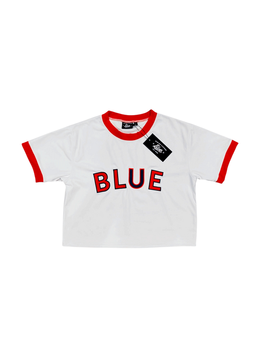 Blue Crop Top T-shirt