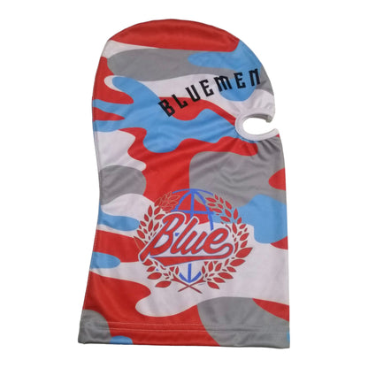 Blue aqua camo Balaclavas
