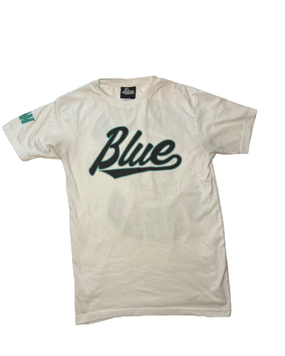 White Blue World T-shirt